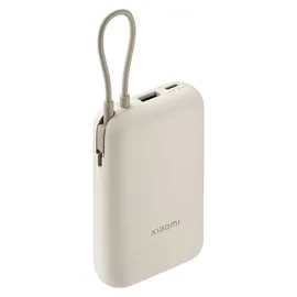 Xiaomi 22.5W Power Bank incl. Integriertem Kabel 10000mAh, beige - Rosa