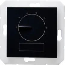 Kopp HK07 elektronisches Raumthermostat Premium schwarz matt