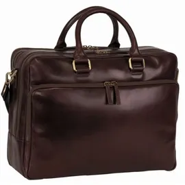 LEONHARD HEYDEN Cambridge Aktentasche Leder 40 cm braun