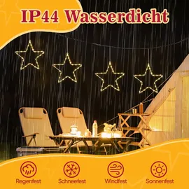 salcar LED Weihnachtsstern 60 cm