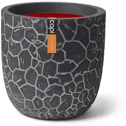Capi Blumentopf Ball Clay 43×41 cm Anthrazit