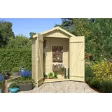 Nordic Holz Gartenhaus Kent 1,15 x 0,67 m Beige