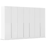 Rauch »Kleiderschrank Schrank Garderobe AGORDO TOPSELLER Schlafzimmer«, (in zwei Griff-Farben mit Dekor- oder Hochglanzfront), durchdachte Innenausstattung, in 6 Breiten und 2 Höhen MADE IN GERMANY, weiß (alpinweiß), B:315cm H:210cm T:54cm, Holzwerkstoff,