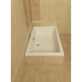 HAK DEEP Rechteck-Duschwanne 130x75x26cm, tief, weiss