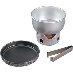 Minikocher mit Non-Stick-Pfanne