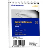 SOENNECKEN Notizblock 1123 DIN A6 60g kariert 50Blatt weiß