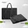 shogazi Aufbewahrungstasche schwarz 91 x 68 x 37 cm
