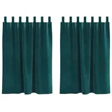 vidaXL Vorhang, Aleah with hanging loops 140 x 140 cm