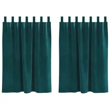 vidaXL Vorhang, Aleah with hanging loops 140 x 140 cm