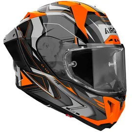 Airoh GP 800 Must Schwarz/Grau/Orange S