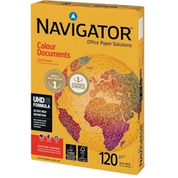 Navigator Colour Documents Kopierpapier, DIN A4, 120g/qm, weiß, Weißegrad: 169 CIE