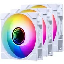 PHANTEKS M25G2-120 D-RGB Reverse, weiß, LED-Steuerung, 120mm, 3er-Pack (PH-F120M25R_G2_DWT01_3P)
