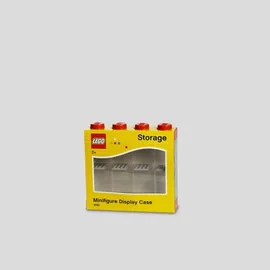 LEGO Aufbewahrungsbox 19,1 x 18,4 cm 1-tlg. rot/transparent