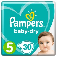 Pampers Baby-Dry GrößeÂ5, 30ÂWindeln