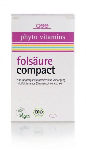 GSE Folsäure Compact Bio Tabletten (120St)