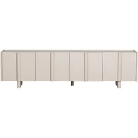 Woood Basu Lowboard 200 cm Grau Holz