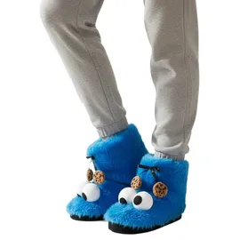 UNITED LABELS Sesamstraße Hausschuhe Booties Krümelmonster Gr. 37-38