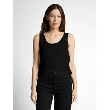 Tom Tailor Damen Top Schwarz XL