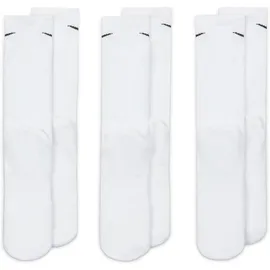 Nike Everyday Cushioned Crew-Trainingssocken White/Black 38-42