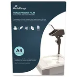 MediaRange Over Head Projector Film A4 Dual Side Coated 100x