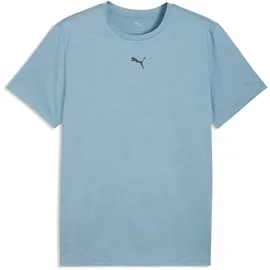 Puma TAD Essentials Heather Cat Tee blau L