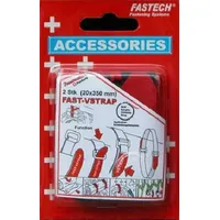 FASTECH® 687-330 Klettband mit Gurt Haft- und Flauschteil (L x B) 350 mm x 20 mm Schwarz, Rot