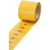Veloflex Folien-Verschlussetiketten 25,0 x 25,0 mm transparent 1.000 St.