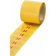 Veloflex Folien-Verschlussetiketten 25,0 x 25,0 mm transparent 1.000 St.