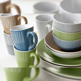 Ritzenhoff & Breker Banda Frühstücks-Set 18-tlg. grau