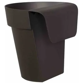 Euro3Plast Balkon-Hängetopf UP Ø 25 x 20 cm anthrazit