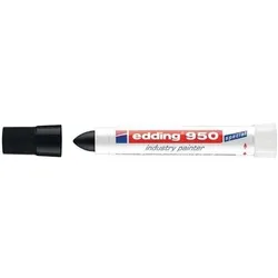 Edding Industrie-Pastenmarker 950 schwarz Strich-B.10mm Rundspitze