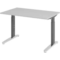 Bümö Schreibtisch Serie-XB - Größe: 120 x 80 cm,
