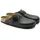 Birkenstock Boston Naturleder schmal schwarz 38