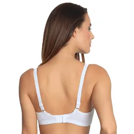 SASSA Damen, Soft-BH Jacquard, Einfarbig, Gr. 100D, weiß, (Weiß 00100) - 100D