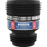 Crassus Steckadapter CSA 125 (120-141mm auf 117-127mm), bis 0,5 bar