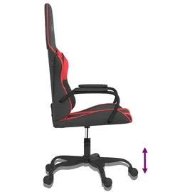 vidaXL Gaming-Stuhl Kunstleder Rot