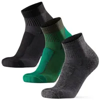 Danish Endurance Wandersocken Merino Hiking Low mehrfarbig bunt 35/38