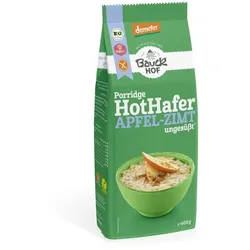 Hot Hafer Apfel-Zimt Porride BIO