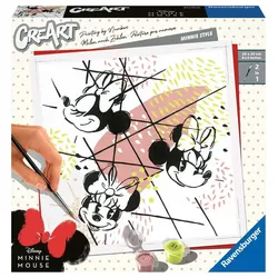 Ravensburger Beschäftigung - CreArt - Malen nach Zahlen  20127 – Minnie Style – ab 12 Jahren
