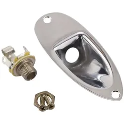 Fender Roadworn Strat Jack Ferrule Kit - Buchsenplatte