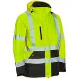 ELKA Visible Extreme Warnschutzj. Stretch 186000r042 Warngelb/schwarz Gr. L