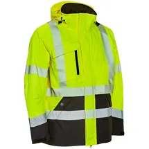 ELKA Visible Extreme Warnschutzj. Stretch 186000r042 Warngelb/schwarz Gr. L