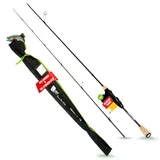 Zite Fishing UL Rute/Forellenrute 190cm 2-5g | Trout-Spoon Angel-Rute | Spinnrute Ultra Light mit Korkgriff zum Barsch & Forellen Angeln, Angeln Rute, Spinnruten, Forellen-Rute, Forellen-Angel