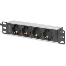 Digitus Steckdosenleiste 2 m Schwarz 4 St.