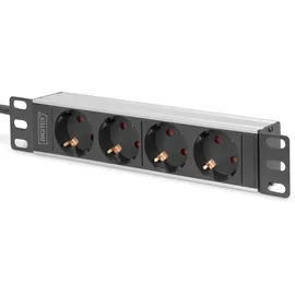 Digitus Steckdosenleiste 2 m Schwarz 4 St.