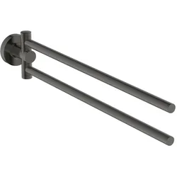 Ideal Standard IOM Handtuchstange doppelt, Accessoires, magnetic grey