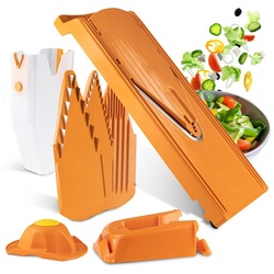 Börner Gemüsehobel Gemüsehobel V3 TrendLine Profi Set orange