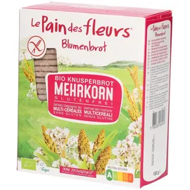 Blumenbrot Knusperbrot Mehrkorn bio