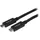 Startech StarTech.com USB-C Kabel mit Power Delivery (3A) - - 2m - USB 3.0 - Zertifiziert - USB 3.0 Typ C Kabel - USB 3.1 Gen1 (5Gbit/s)