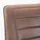 Home4You Esszimmerstuhl Vintage Mikrofaser braun 4er Set